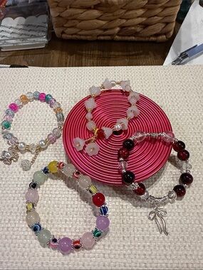 Multicolor Beaded Stretch Bracelets- pick one